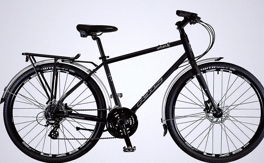 2025 KHS Commuter Bike Urban X SC-100 650B 27.5 24-Speed X-Large Matte Black NEW