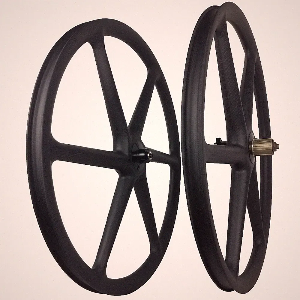 26 27.5er/650B Carbon Mountain Bike 6 Spokes Clincher Wheels Bicycle Wheelset