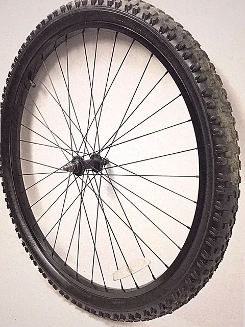 27.5" Front Bicycle Black Wheel Alloy with 2.30" Tire Mountain Bike 650B #Y68