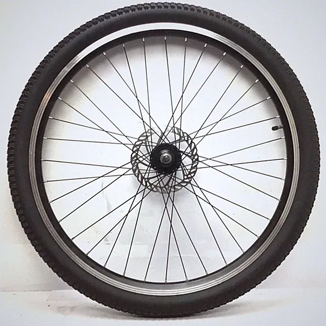27.5" Front Bicycle Disc Black Wheel Alloy 1.95" Tire Mountain Bike 650B #P7