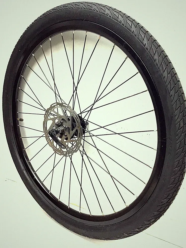 27.5" Front Bicycle Disc Wheel Alloy QR 1.95" Tire Mountain Bike eBike 650B #B41