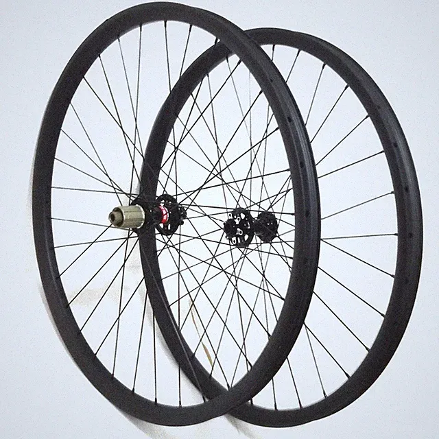 27.5er 650B Down Hill MTB Bicycle Carbon Wheelset 40*30mm Hookless Wheels