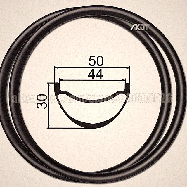 27.5er 650B MTB Cross Country/All Mountain/Enduro Bike Hookless Carbon Rim