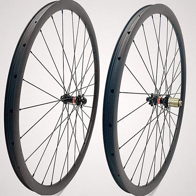 29er Ultralight Mountain Bike Carbon Wheelset 30mm*30 Tubeless 6 Bolt HG XD 12v