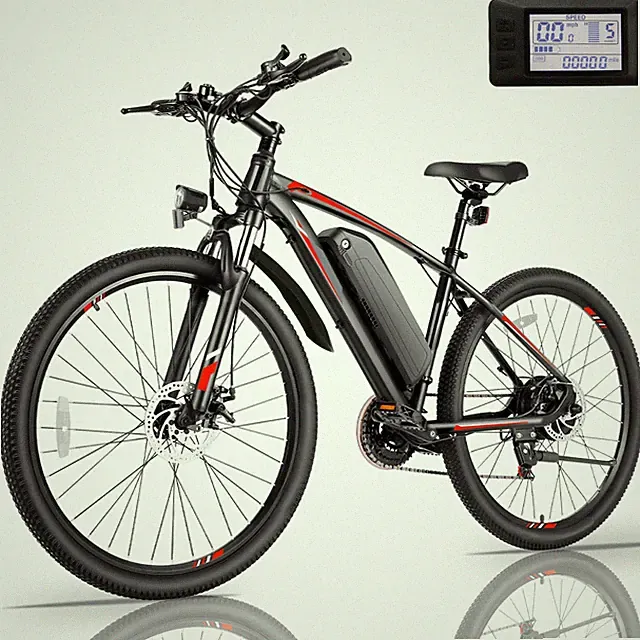 500W 48V Electric Mountain Bike 27.5"City Bicycle 21Speed EBike w/Cruise Control