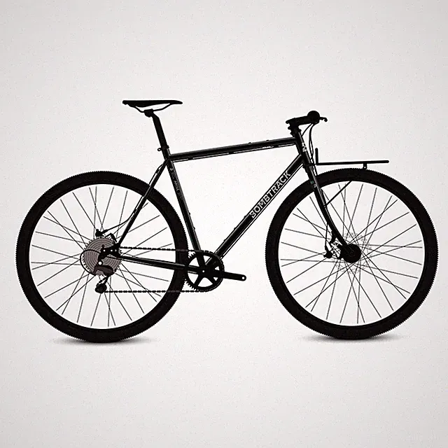 Bombtrack, Arise Geared, Commuter Bicycle, 650B, Black, S