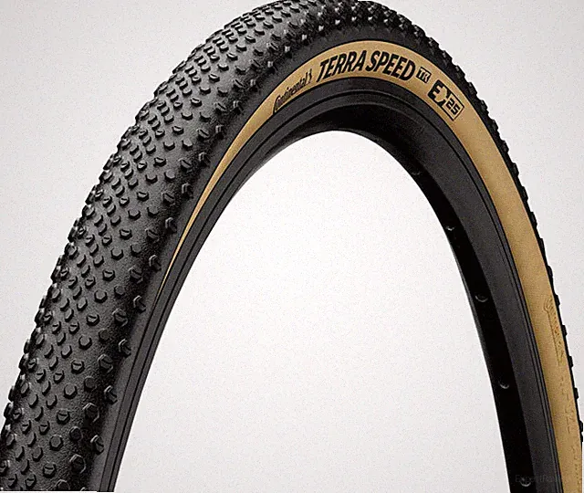 Continental Terra Speed Tire - 650b x 40, Tubeless, Folding, Black/Cream, BlackC
