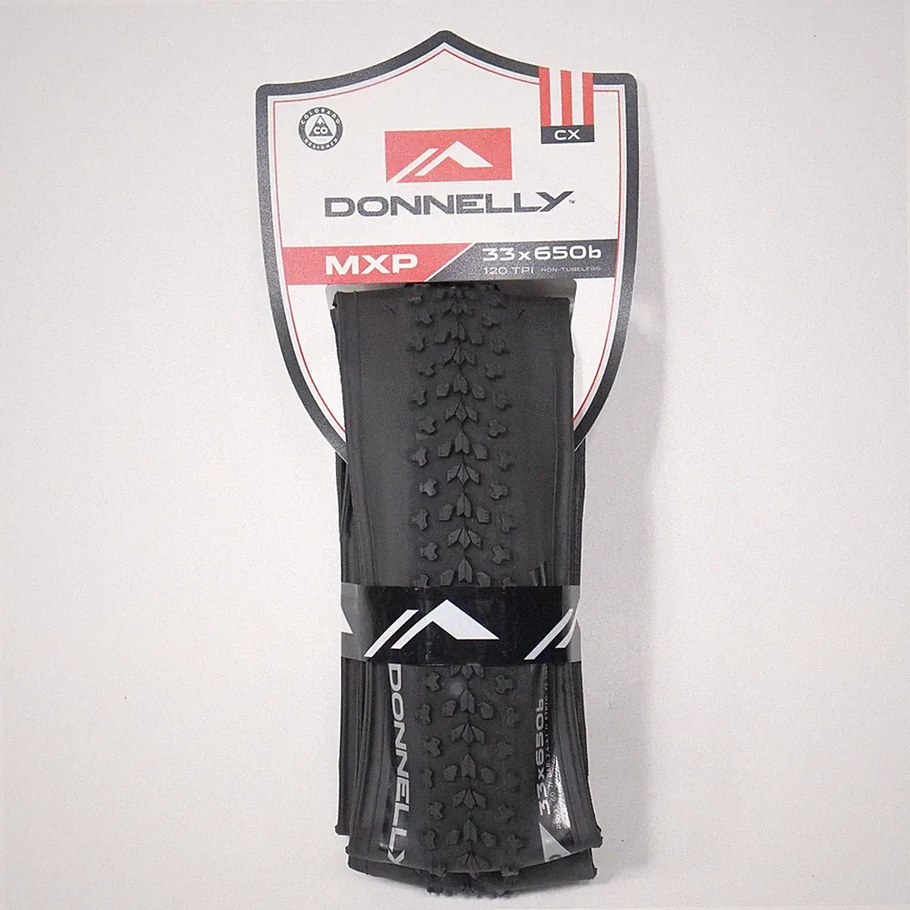 Donnelly MXP 650b X 33mm Clincher Black 120 TPI Folding Tire Cyclocross 33-650
