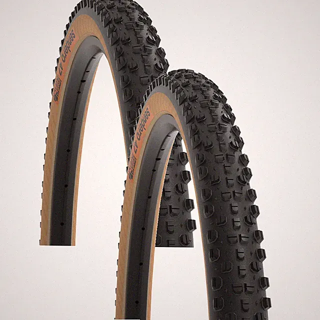 Pack of 2 WTB Sendero Tire TCS Tubeless Dual Compound Black/Tan 650b x 47