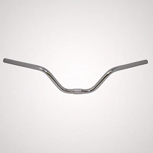 PRO+ Bicycle Beach Cruisers Handlebar 27.5 W x 5" Rise 25.4mm Bike BMX Chrome